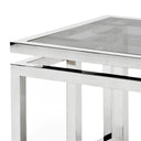 Smoke Glass Side Table Palmer