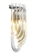 Sculptural Glass Wall Lamp Greco