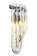 Sculptural Glass Wall Lamp Greco