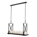 Black Candle Chandelier Commodore