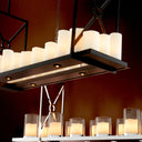 Black Candle Chandelier Commodore