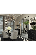 Black Wool Carpet Celeste