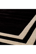 Black Wool Carpet Celeste