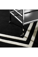 Black Wool Carpet Celeste