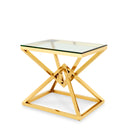 Gold Side Table Connor