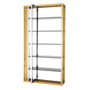 Gold and Steel Cabinet Cipriani