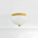 Aged Brass Pawtucket Flush Mount 15" by Hudson Valley, view 2