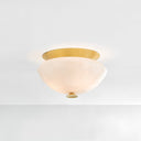 Aged Brass Pawtucket Flush Mount 15" by Hudson Valley, view 3