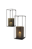 Vintage Wall Rack Set (2) Deco