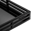 Black Glass Display Tray Giacomo