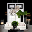 Clear Glass Sputnik Chandelier Anto