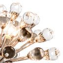 Clear Glass Sputnik Chandelier Anto