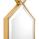 Hexagonal Beveled Mirror Glass Saronno