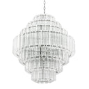 Cascading Bevelled Glass Chandelier Vittoria