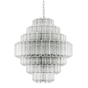 Cascading Bevelled Glass Chandelier Vittoria