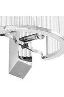 Silver Wall Sconce Oakley