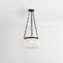 Old Bronze Granby Pendant 13" by Hudson Valley, view 6