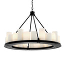 Black Candle Chandelier Commodore