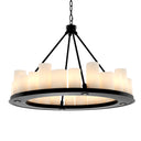 Black Candle Chandelier Commodore