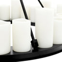Black Candle Chandelier Commodore
