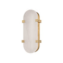 Aged Brass Skylar Wall Sconce 5.75" x 13.75" by Hudson Valley