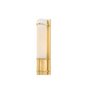 Aged Brass Tottenville Wall Sconce 4.25" x 16.25" by Hudson Valley