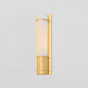 Aged Brass Tottenville Wall Sconce 4.25" x 16.25" by Hudson Valley, view 2