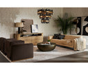 Romer Sofa - Distressed Brown by Matho Sun, view 3