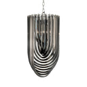 Lucite Loop Chandelier Murano