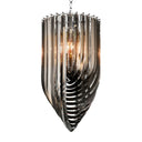 Lucite Loop Chandelier Murano