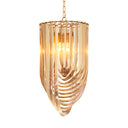 Lucite Loop Chandelier S Murano