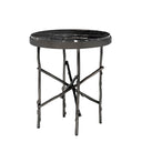 Round Marble Side Table Tomasso