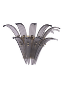 Smoke Glass Wall Lamp Italo