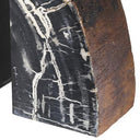 Petrified Wood Bookends (2) Opia