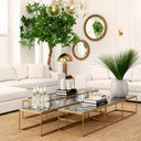 Gray Marble Coffee Table La Quinta