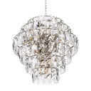 Glass Layered Chandelier L Amazone