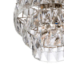Glass Layered Chandelier L Amazone