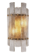 Ribbed Glass Wall Lamp Caprera
