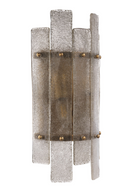 Ribbed Glass Wall Lamp Caprera