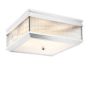 Square Glass Ceiling Lamp Marly