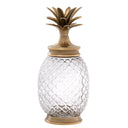 Clear Glass Pineapple Jar Hayworth