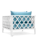 Metal Outdoor Armchair Ocean Club