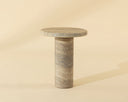 Bastion End Table - Travertine Look by Matho Sun