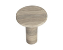 Bastion End Table - Travertine Look by Matho Sun, view 6