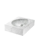 White Marble Object Conchiglia