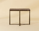 Cowell Side Table - Maroon Lavante Marble by Matho Sun, view 2