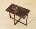Cowell Side Table - Maroon Lavante Marble by Matho Sun, view 3