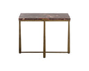 Cowell Side Table - Maroon Lavante Marble by Matho Sun, view 7