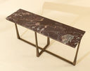 Cowell Console Table - Maroon Lavante Marble by Matho Sun, view 3