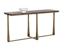 Cowell Console Table - Maroon Lavante Marble by Matho Sun, view 5